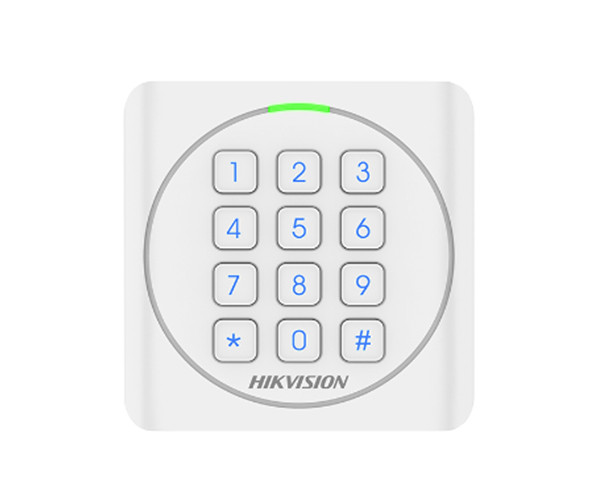 【?？低旾D密碼門禁讀卡器】?？低旽IKVISION數(shù)字鍵盤門禁ID讀卡器DS-K1801EK